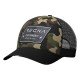 Camo Hat With Frayer Brim