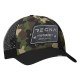 Camo Hat With Frayer Brim